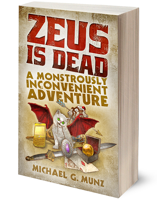 Zeus Is Dead - now in paperback!