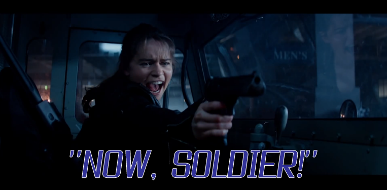 Now, soldier!
