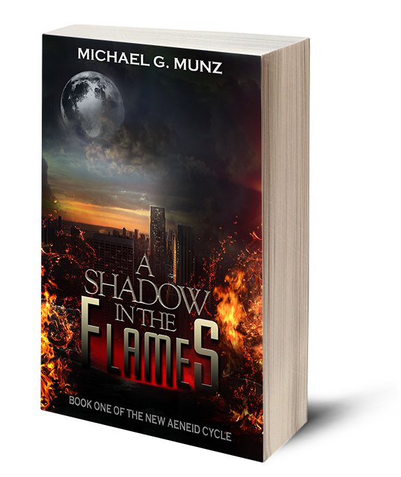 A Shadow in the Flames in paperback!