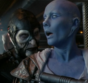 Farscape Plan B-Zhaan and Scorpy