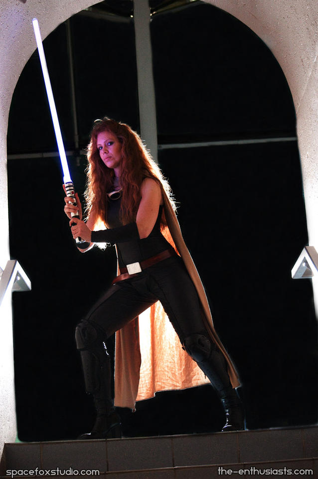 Me as Mara Jade from the Star Wars expanded universe.