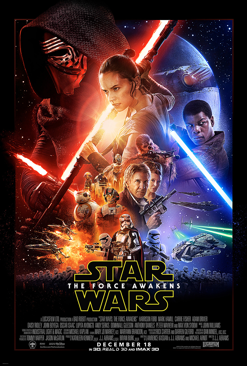 Star Wars: The Force Awakens official poster