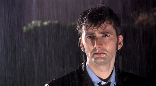 Doctor Who raining